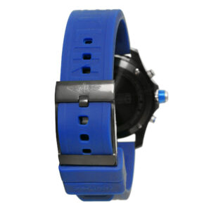 Breitling Endurance Pro Blue Replica 44mm Steel Chronograph Black-Blue Dial Rubber Strap