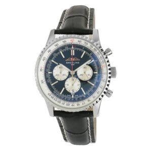 Breitling Navitimer B01 Chronograph Replica Black White-1