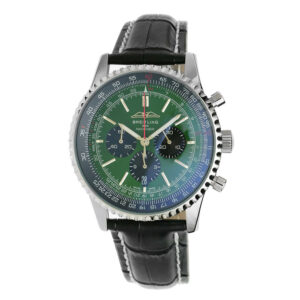 Breitling Navitimer B01 Chronograph Replica Green Black-1