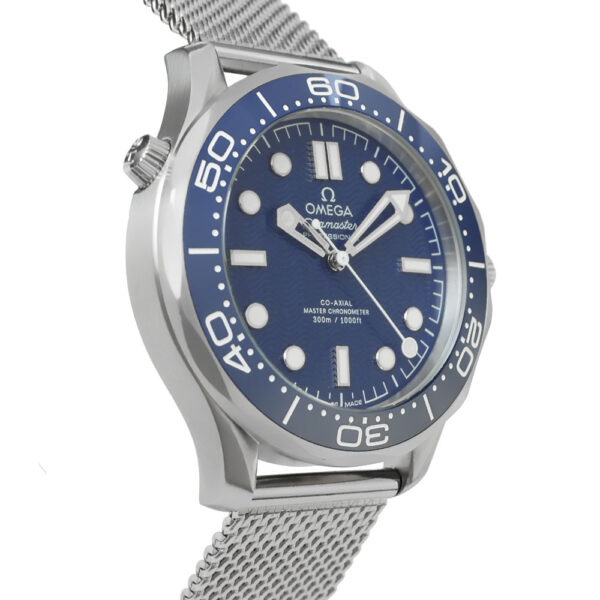 Omega Seamaster Diver James Bond 60th Replica 42mm Steel Blue Dial