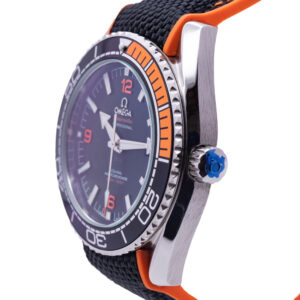 Omega Seamaster Planet Ocean Replica 43,5mm Steel Black Dial Rubber Strap