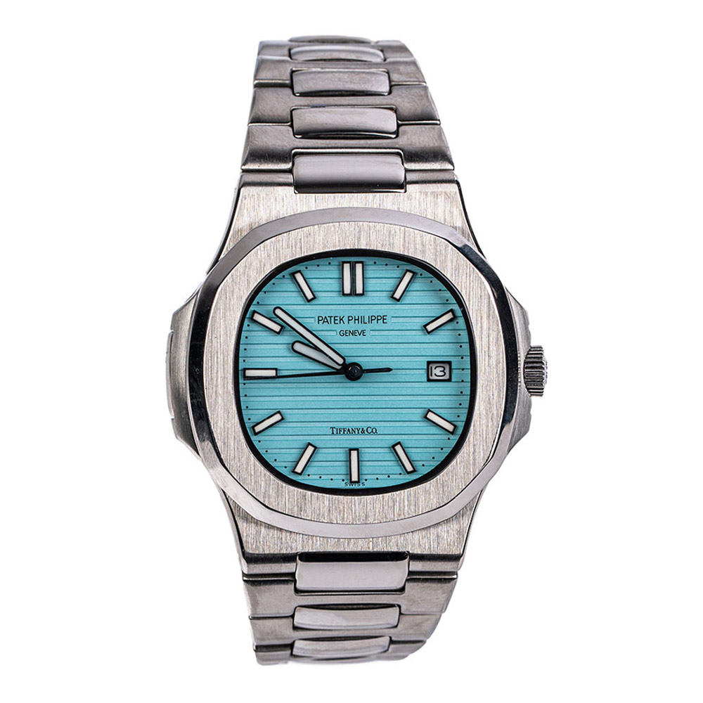 Patek Philippe Nautilus 5711 Tiffany and Co Replica 40mm Steel Turquoise Dial