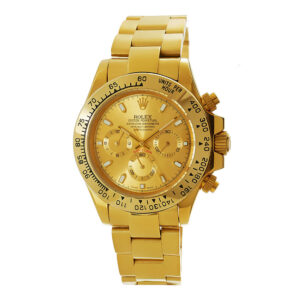 Rolex Daytona Yellow Gold Replica 40mm Yellow Gold Champagne Dial