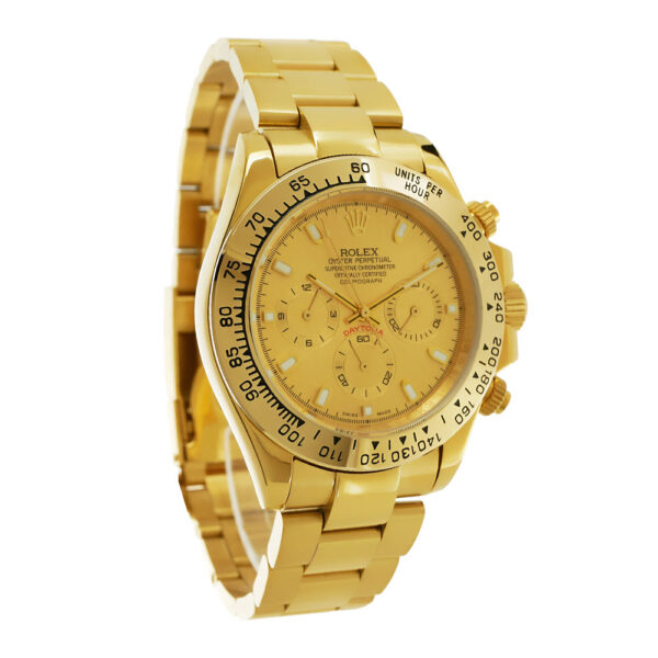 Rolex Daytona Yellow Gold Replica 40mm Yellow Gold Champagne Dial