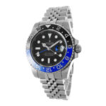 Rolex GMT-Master II Batgirl Replica 40mm Steel Jubilee Black-Blue Ceramic Bezel Black Dial