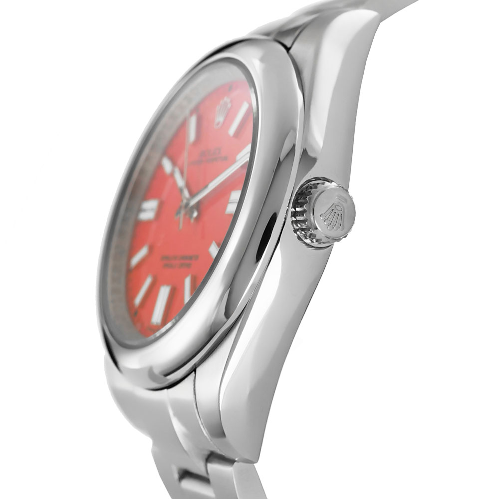 Rolex Oyster Perpetual 36 Replica 36mm Steel Red Dial