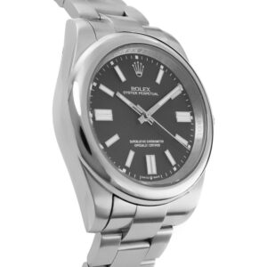 Rolex Oyster Perpetual 41 Replica 41mm Steel Black Dial