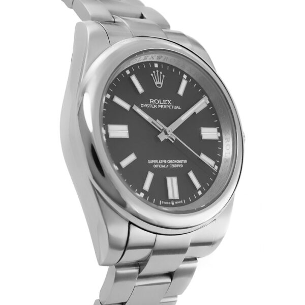 Rolex Oyster Perpetual 41 Replica 41mm Steel Black Dial