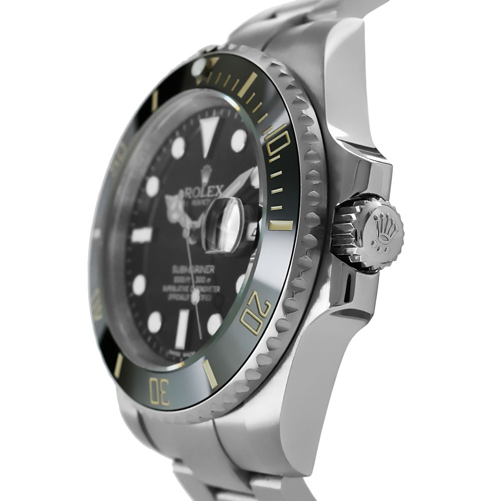 Rolex Submariner 41 Date Replica 41mm Steel Ceramic Bezel Black Dial