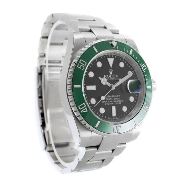 Rolex Submariner 41 Date Starbucks Replica 41mm Steel Green Ceramic Bezel Black Dial