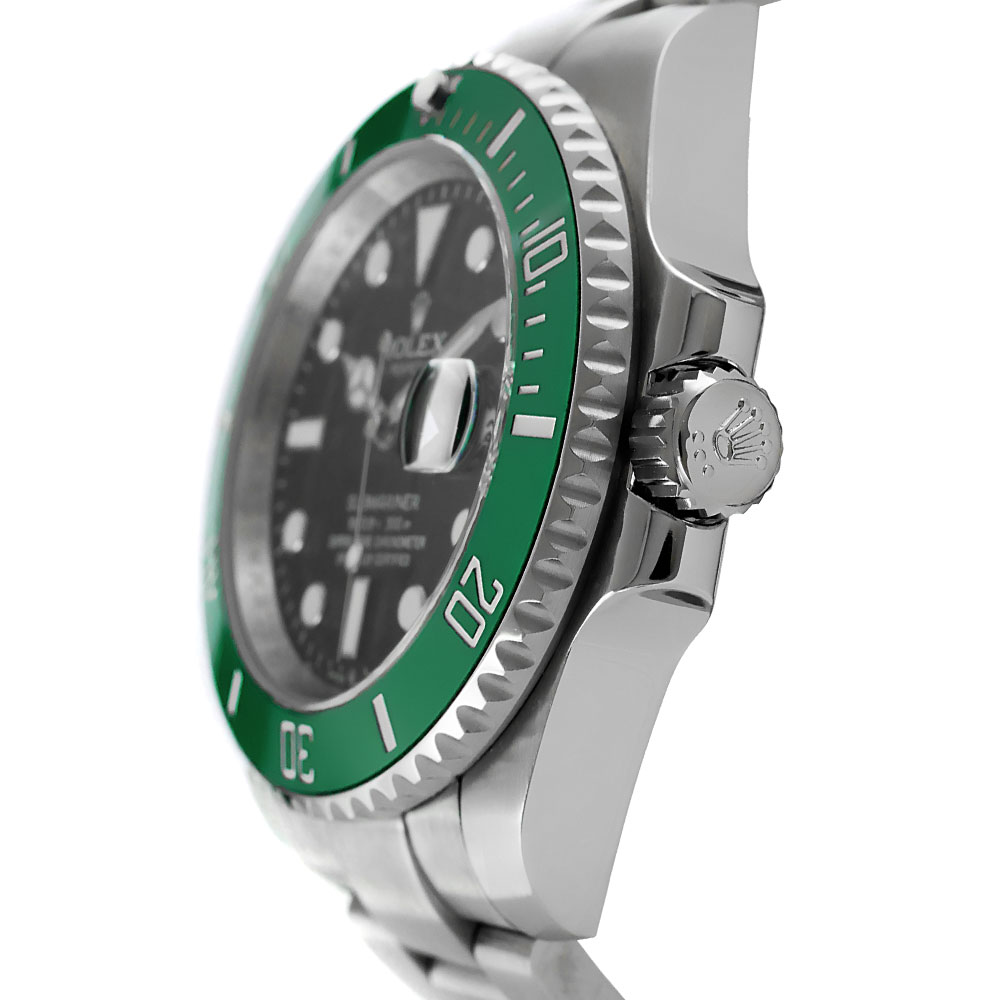 Rolex Submariner 41 Date Starbucks Replica 41mm Steel Green Ceramic Bezel Black Dial