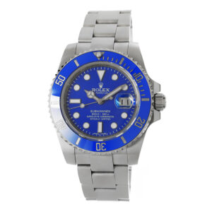 Rolex Submariner 41 Date White Gold Replica 41mm White Gold Blue Ceramic Bezel Blue Dial