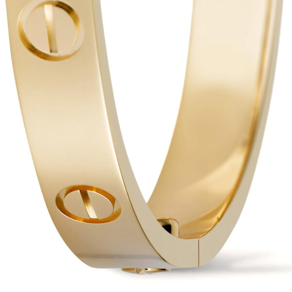 Replica Cartier Love Armband Gelbgold (Detailansicht)