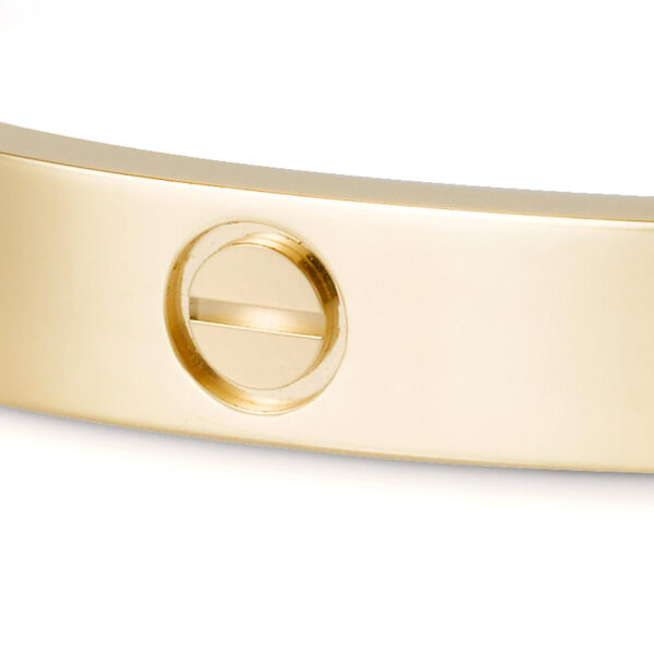 Replica Cartier Love Armband Gelbgold (Detailansicht)