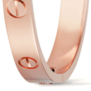 Replica Cartier Love Armband Roségold (Detailansicht)