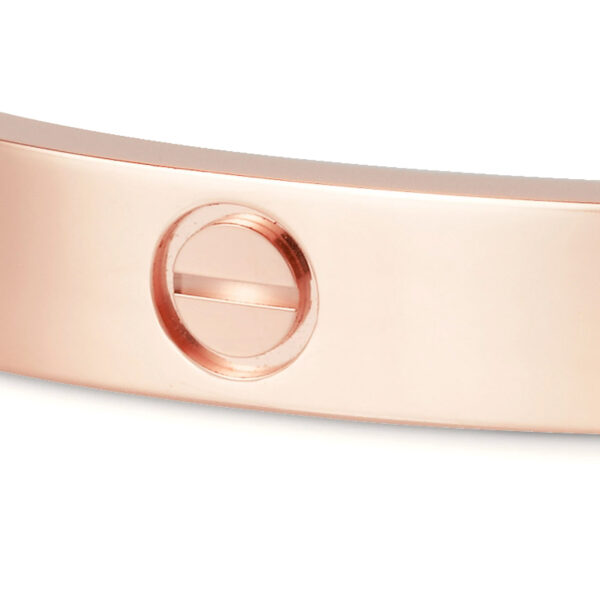 Replica Cartier Love Armband Roségold (Detailansicht)